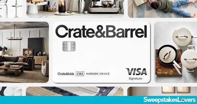 Crate & Barrel CBHCC Sweepstakes 2025