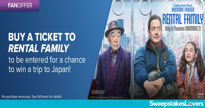 Fandango Rental Family Sweepstakes 2025