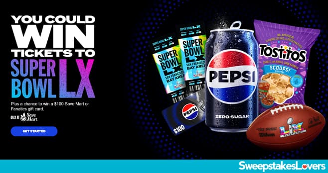 Pepsi & Save Mart Big Game Sweepstakes 2025
