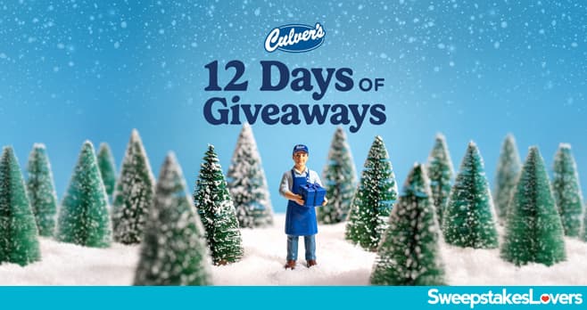 12 Days of Culver's Sweepstakes 2025 (Culvers.com/12-Days)