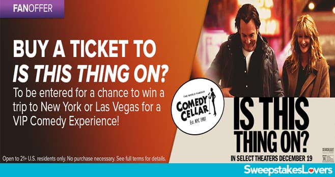 Fandango Comedy Sweepstakes 2025