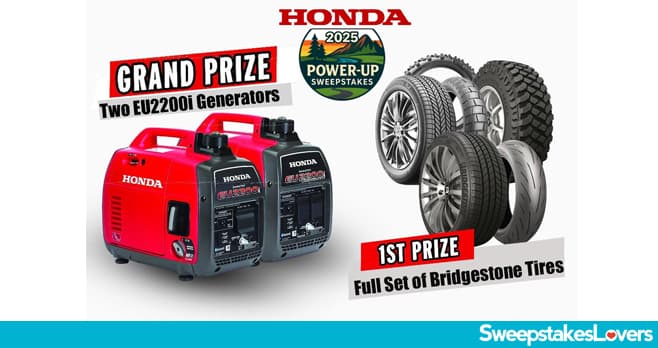 Honda Power-Up Sweepstakes 2025
