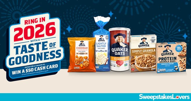 Quaker New Year New You Instant Win Game 2026 (QuakerNYRewards.com)