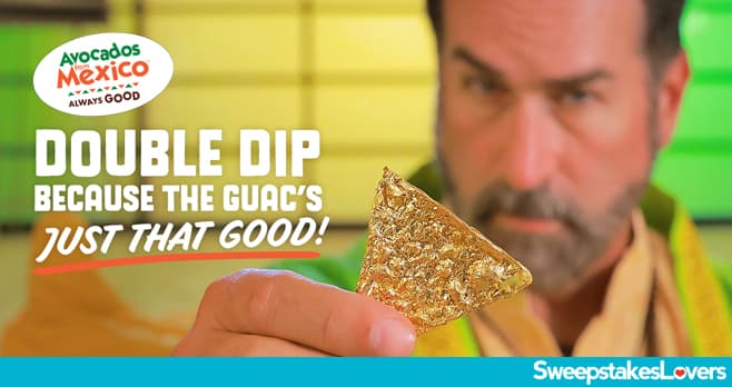 Avocados From Mexico Golden Double-Dip Chip Sweepstakes 2026 (AFMDoubleDip.com)