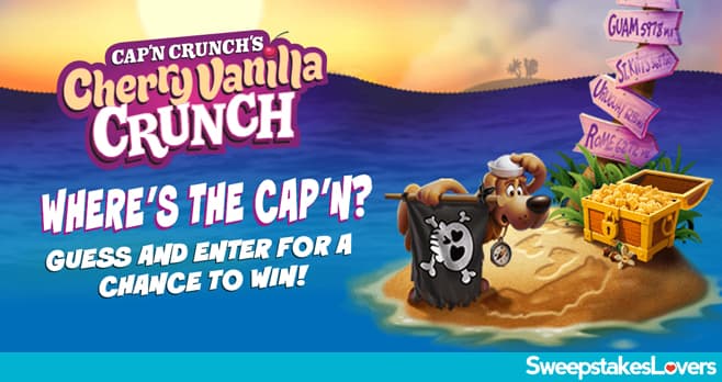 Cap'n Crunch Find The Cap'n Sweepstakes 2026 (CapnCrunchMystery.com)