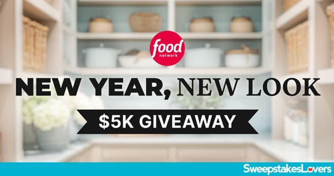 FoodNetwork.com New Year, New Look Giveaway 2026