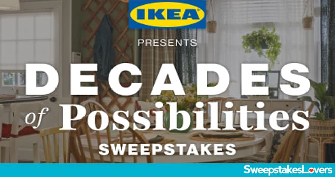 HGTV & IKEA Decades Of Possibilities Sweepstakes 2026 (HGTV.com/Sweepstakes)