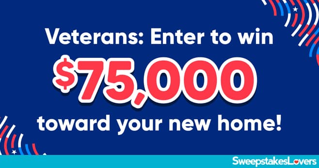 Realtor.com $75K Veteran Homebuyer Giveaway Sweepstakes 2026 (Realtor.com/Win-75k)