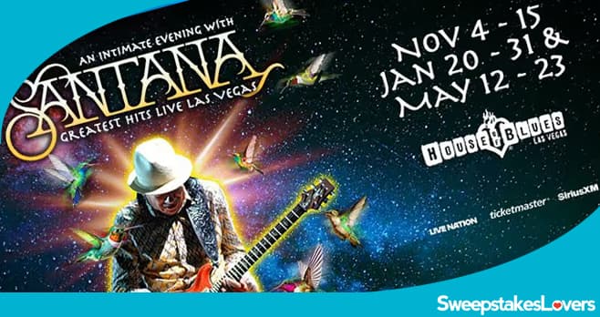 SiriusXM Santana Contest 2026 (SiriusXM.com/Santana2027)