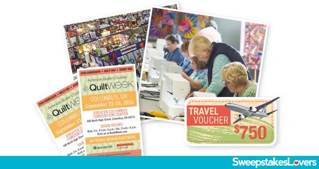 AQS Quilters Grand Giveaway 2026
