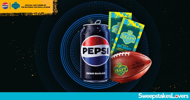 Pepsi x NFL Draft Sweepstakes 2026 (DraftDayDeservesPepsi.com)