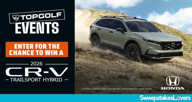 Topgolf Events Sweepstakes 2026