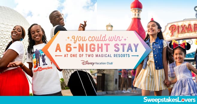 Disney Vacation Club Stay Your Way Instant Win Game & Sweepstakes 2026 (DVCSweeps.com)