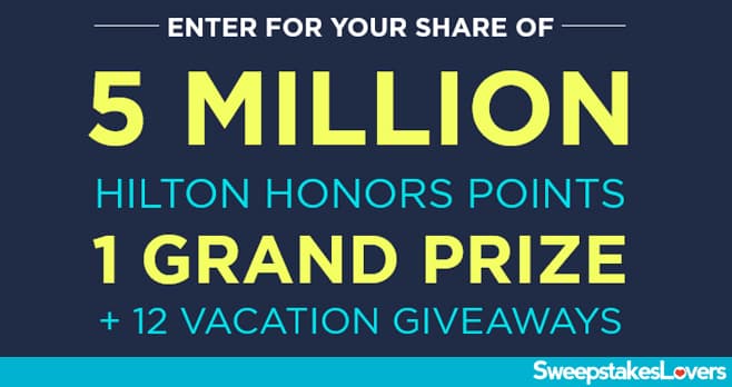 Hilton Grand Vacations Jackpot Sweepstakes 2026