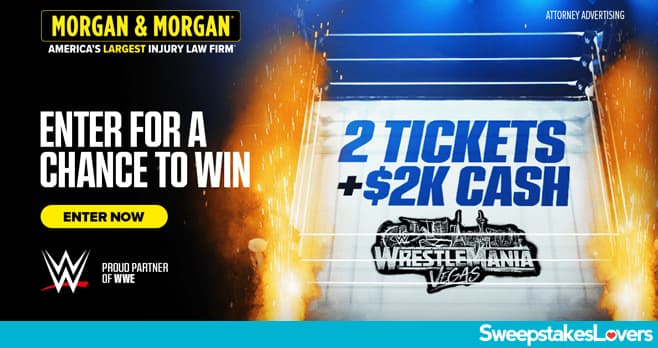 Morgan And Morgan WWE Sweepstakes 2026 (MorganWWE.com)