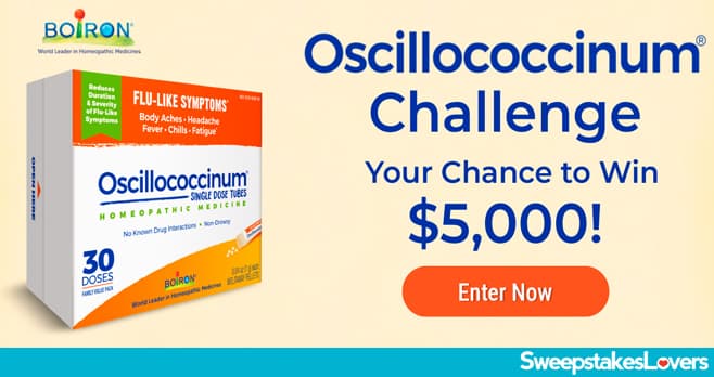 Oscillococcinum Challenge Contest 2026 (OscilloChallenge.com)