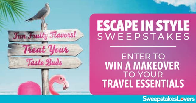 Seagram's Escapes Escape In Style Sweepstakes 2026
