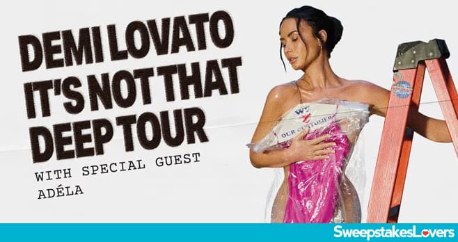 SiriusXM Demi Lovato Sweepstakes 2026 (SiriusXM.com/DemiTour)