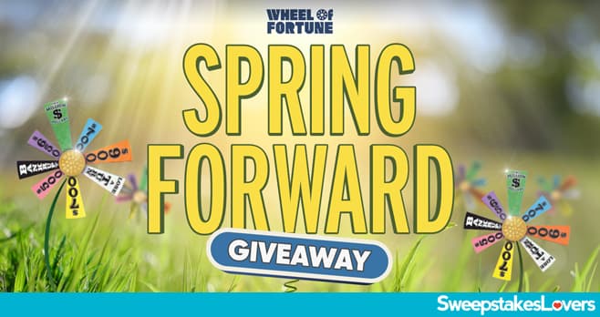 Wheel Of Fortune Spring Forward Giveaway 2026
