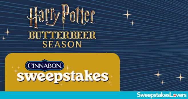 Cinnabon Harry Potter Butterbeer Sweepstakes 2026