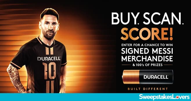 Duracell x Messi Sweepstakes 2026