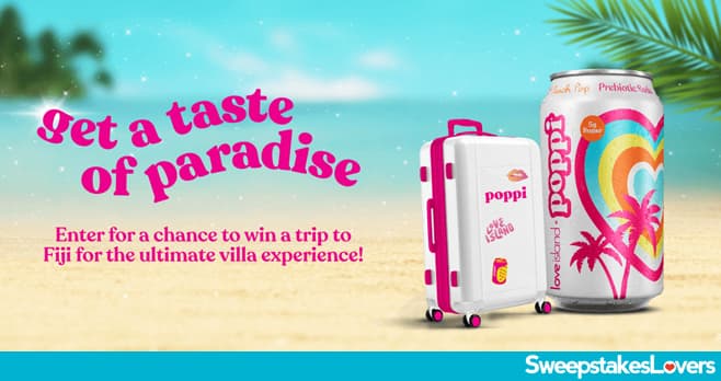 Poppi x Love Island Sweepstakes & Instant Win Game 2026 (PoppiVilla.com)