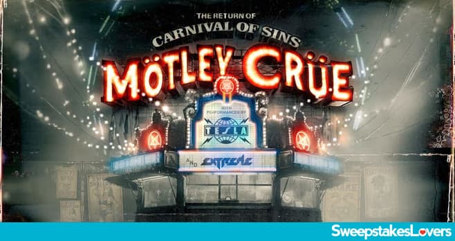 SiriusXM Mötley Crüe Contest 2026 (SiriusXM.com/MotleyCrue2026)