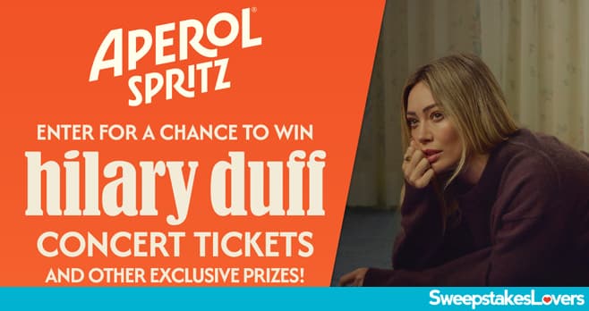 Aperol Share The Moment Concert Sweepstakes 2026