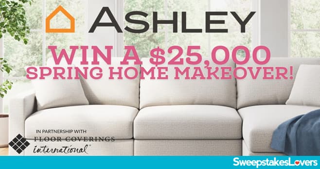 Ashley Home Makeover Sweepstakes 2026 (ScoreWithAshley.com)