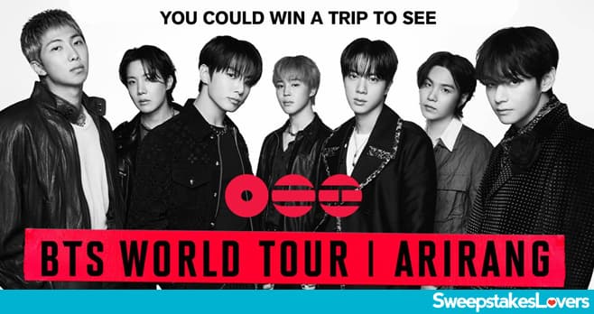 Audacy App BTS Tickets Contest 2026
