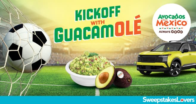 Avocados From Mexico Kickoff With The GuacamOlé Giveaway 2026 (KickOffWithGuac.com)