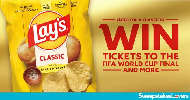 Lay's FIFA World Cup 26 Sweepstakes 2026 (LaysFWC26.com)