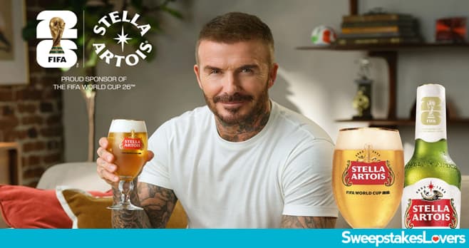 Stella Artois FIFA World Cup Sweepstakes 2026 (StellaArtois.com/FIFAWorldCup26)