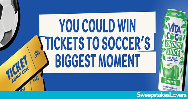 Vita Coco Soccer Sweepstakes 2026 (VitaCocoSoccerSweeps.com)