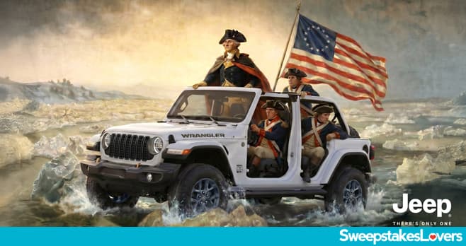 Jeep Wrangler For Washingtons Sweepstakes 2026 (WranglerForWashingtons.com)