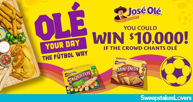 José Olé Your Day the Futbol Way Sweepstakes 2026 (MatchDayOle.com)