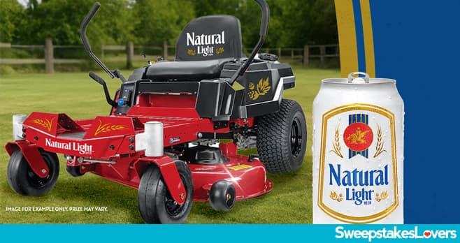 Natural Light Zero Turn Mower Sweepstakes 2026