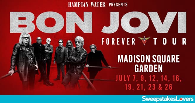 Sirius XM Bon Jovi Sweepstakes 2026 (SiriusXM.com/BonJovi2026)