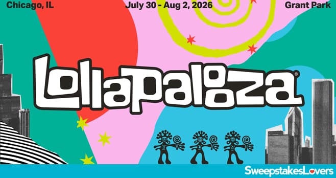 SiriusXM Lollapalooza Sweepstakes 2026 (SiriusXM.com/Lolla26)