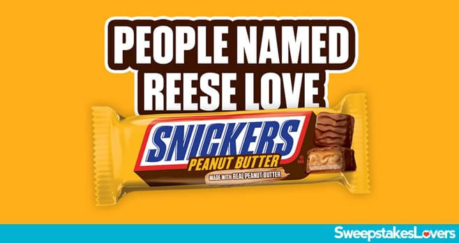 Snickers Reese's Sweepstakes 2026