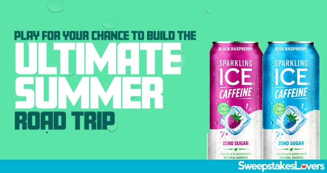 Sparkling Ice Caffeine Summer Road Trip Sweepstakes 2026 (SparklingIceSummerRoadTrip.com)