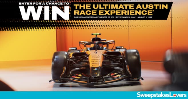DEWALT x McLaren Mastercard Formula 1 Team Sweepstakes 2026