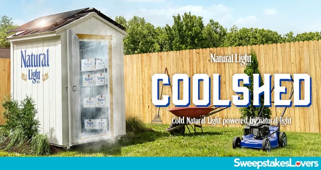 Natural Light Coolshed Giveaway 2026 (NaturalLight.com/CoolShed)