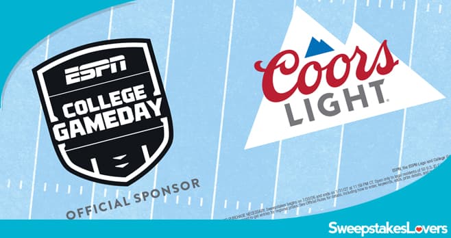 Coors Light Football Sweepstakes 2026