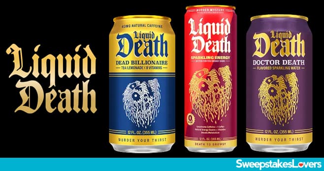 Liquid Death 100 Days Of Summer Sweepstakes 2026