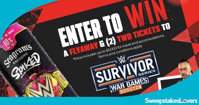 Seagram's Escapes Spiked Escape With The Superstars Sweepstakes 2026