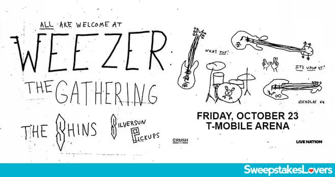 SiriusXM Weezer Contest 2026 (SiriusXM.com/WeezerVegas2026)