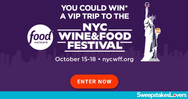 Valpak Food Network Food & Wine Fest Sweepstakes 2026 (Valpak.com/FoodFest)