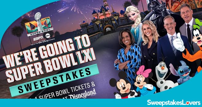 ESPN We're Going To Super Bowl LXI Sweepstakes 2026