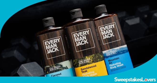 Every Man Jack Sweat Equity Sweepstakes 2026